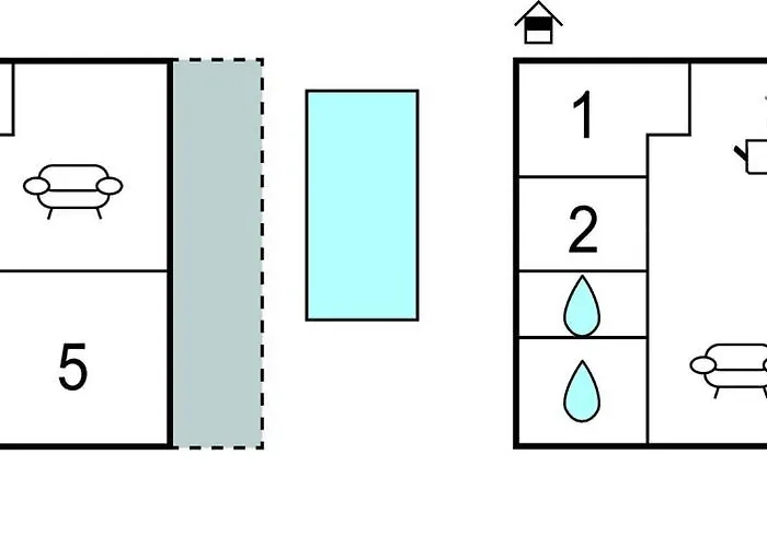 2 Bedroom Awesome In * שיבניק
